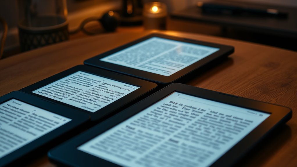 top eye friendly e readers
