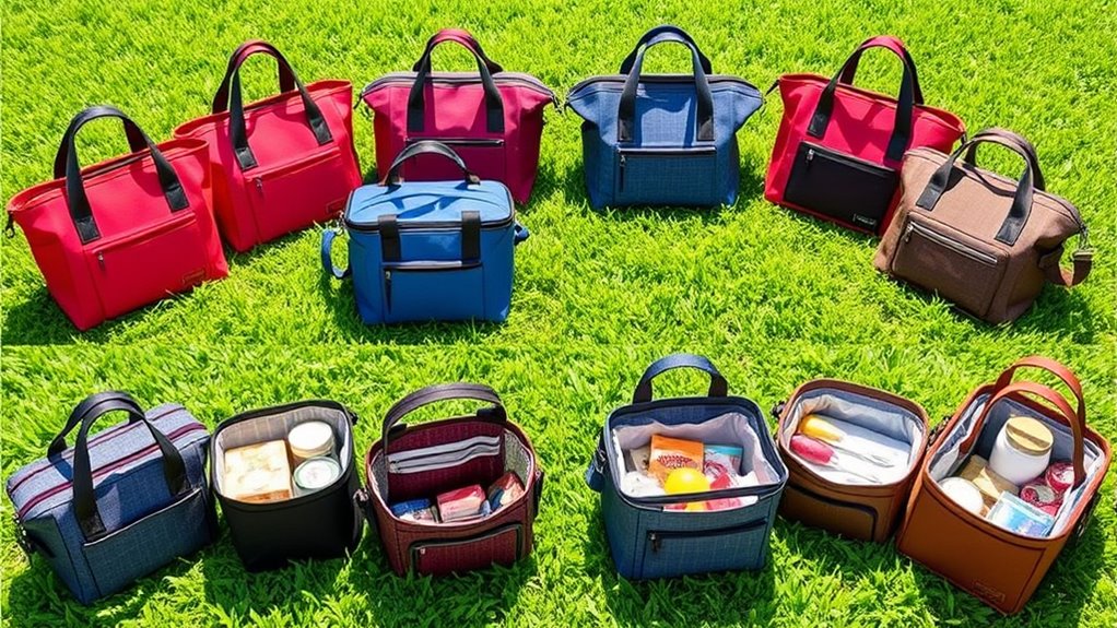 top insulated picnic tote sets