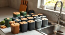 top kitchen compost bins