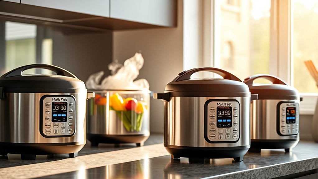 top multi cookers with pressure
