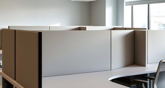 top noise blocking desk dividers