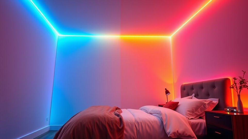 top room led light options