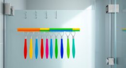 top shower squeegees with hooks