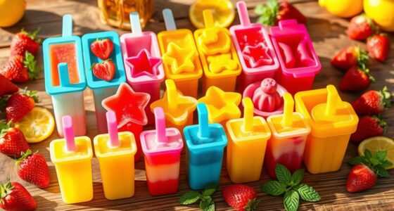 top silicone popsicle molds
