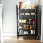 top slim kitchen storage