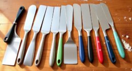 top stainless steel dough scrapers