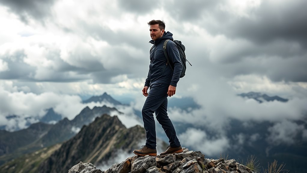 top windproof over pants