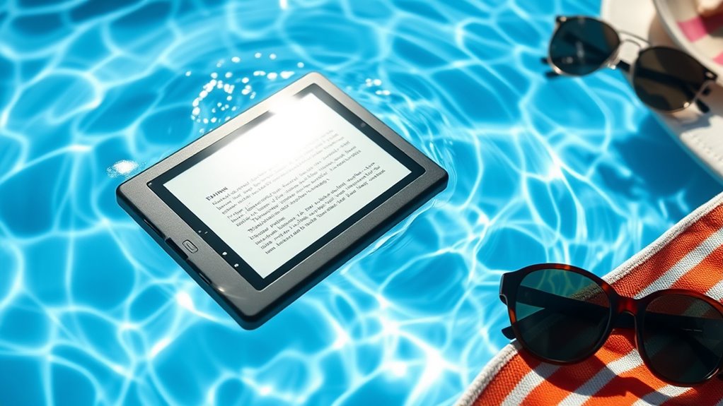 waterproof e reader selection criteria