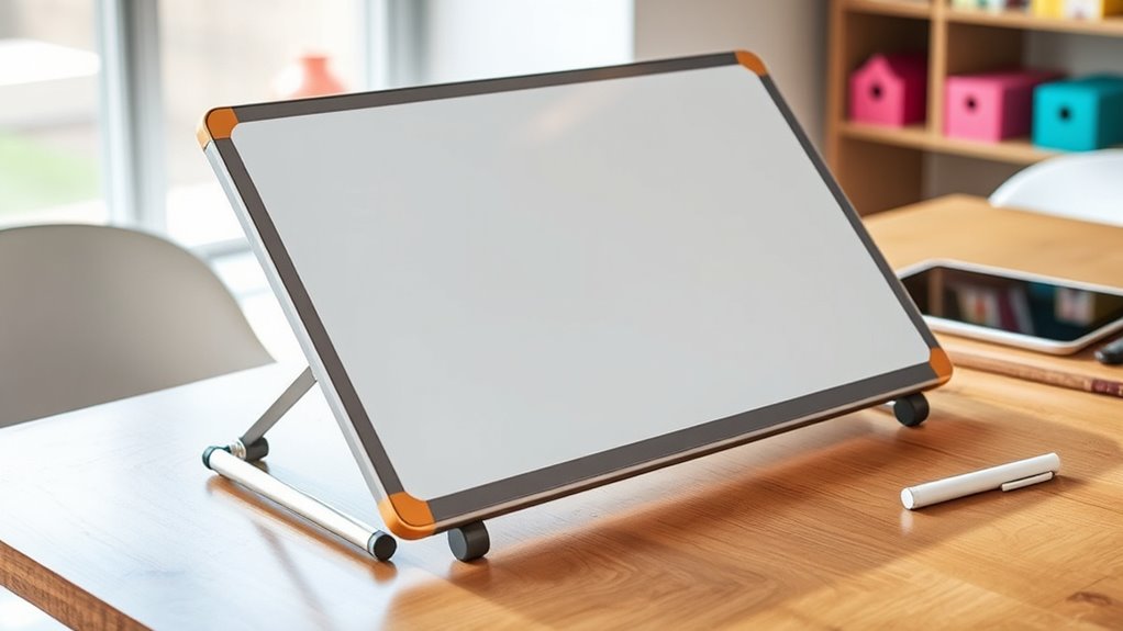 whiteboard size weight mobility