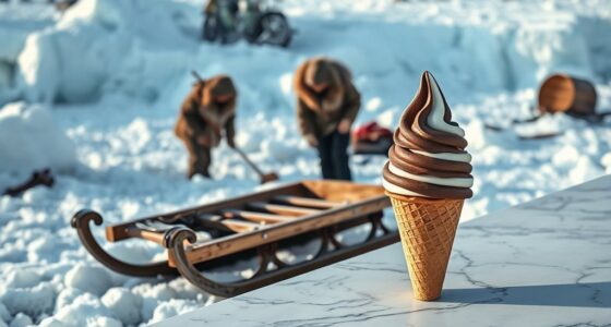 ancient snow ice cream