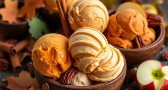 autumn flavors gelato collection