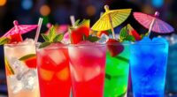 chilled alcoholic frozen treats