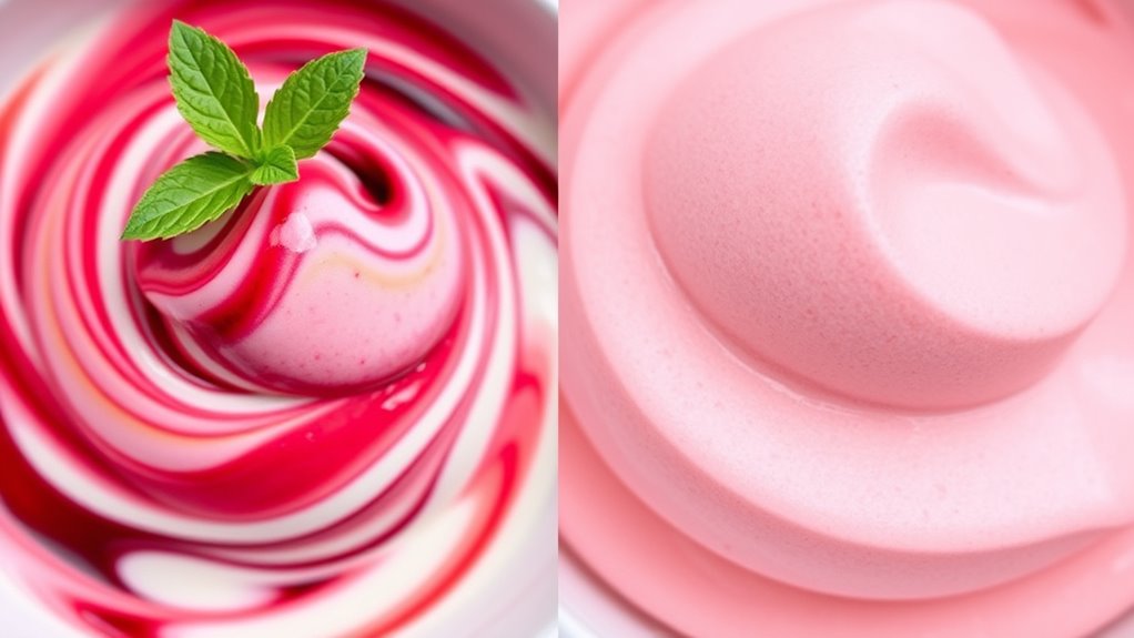 comparing homemade and store bought gelato