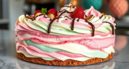 crafting celebratory gelato cakes