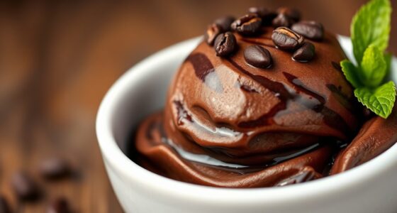 creamy dairy free chocolate gelato