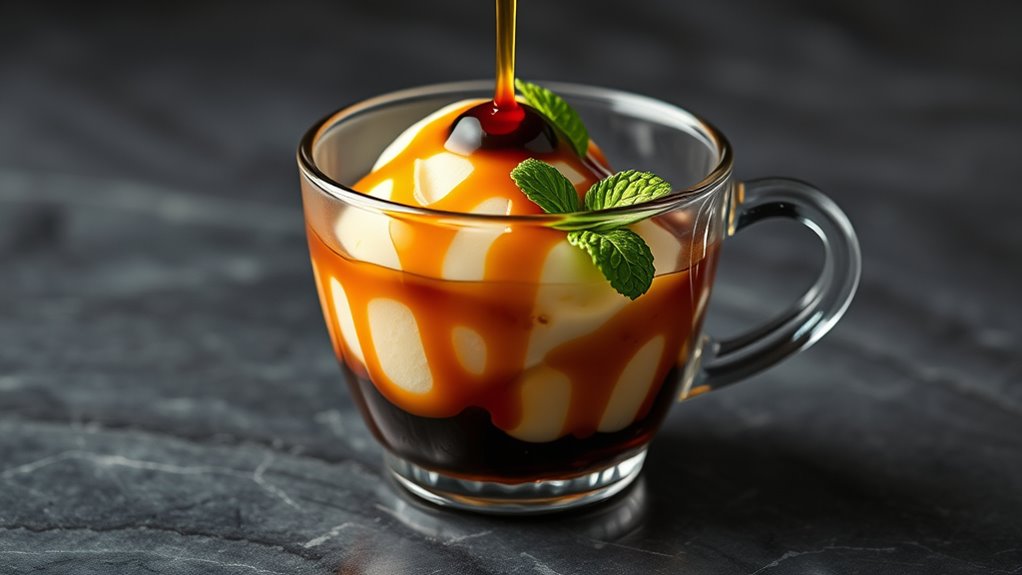 creative coffee gelato combinations