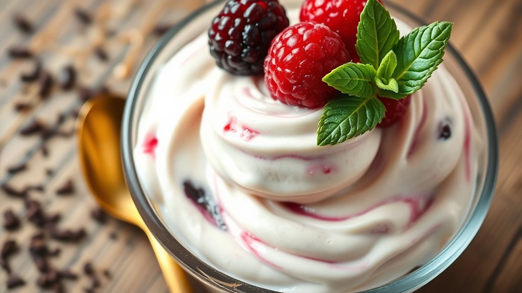 customize homemade healthy ice cream