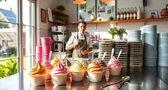 eco friendly gelato production