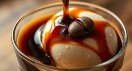 espresso and gelato dessert