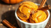 fall flavored creamy treat