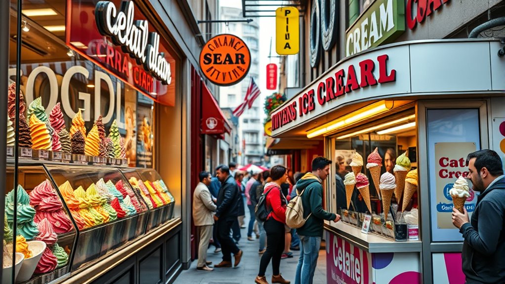 frozen dessert business comparison