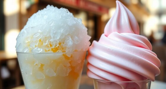 frozen dessert comparison italy