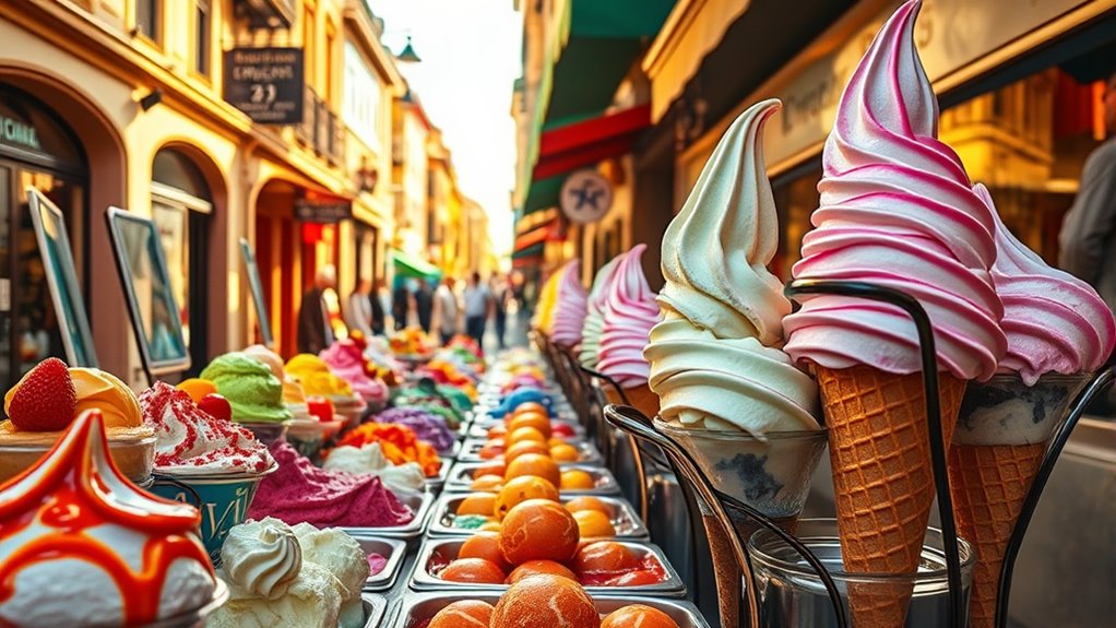 frozen dessert cultural contrast