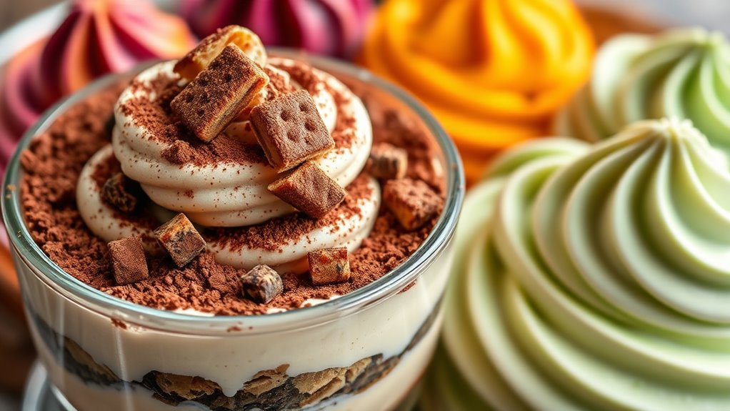 frozen tiramisu dessert variations