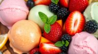 fruit flavored gelato pairings