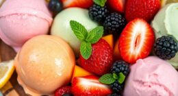 fruit flavored gelato pairings
