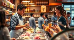 gelateria staff customer training