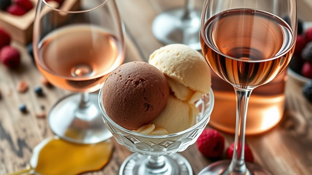 gelato and wine pairings