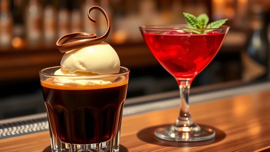 gelato cocktail pairing techniques