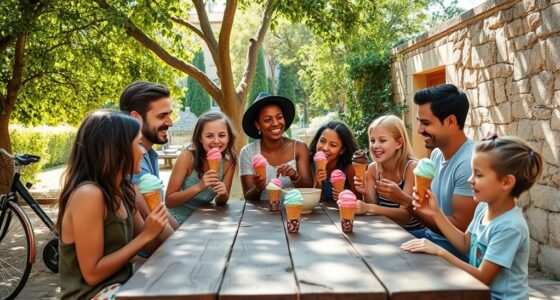 gelato family social ritual