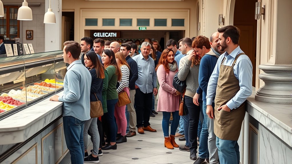 gelato line etiquette tips