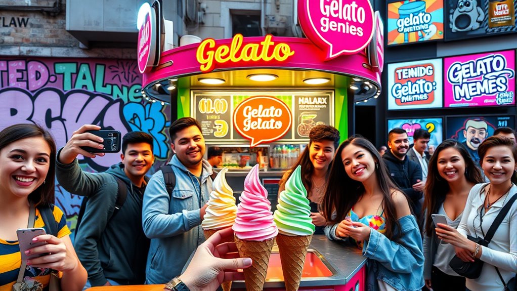 gelato memes fuel viral marketing