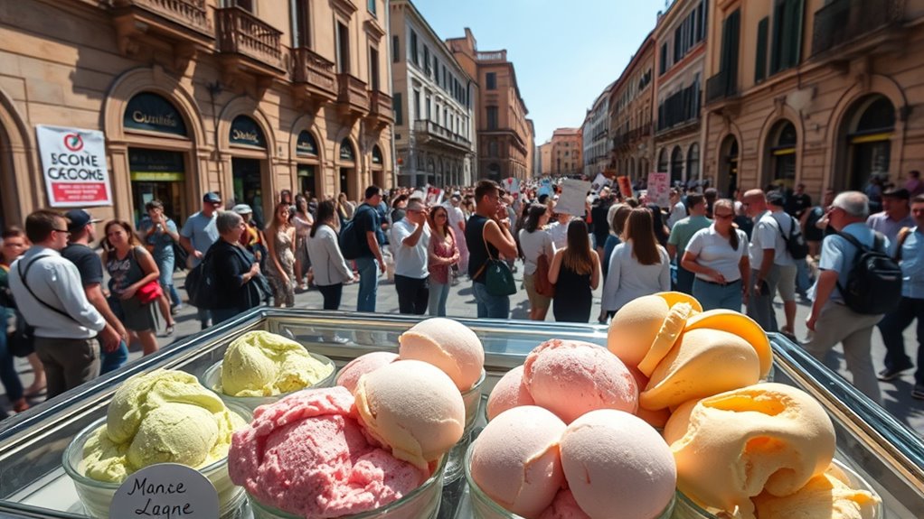 gelato pricing and tourism
