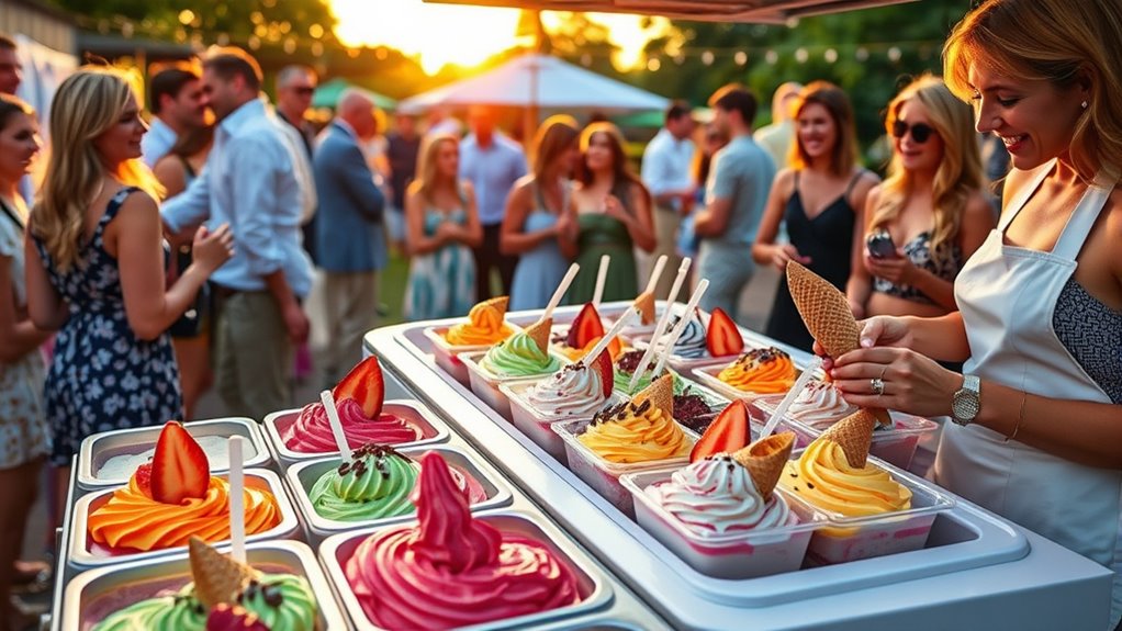 gelato service for parties