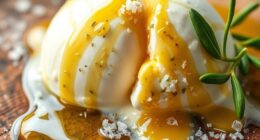 gelato with olive oil