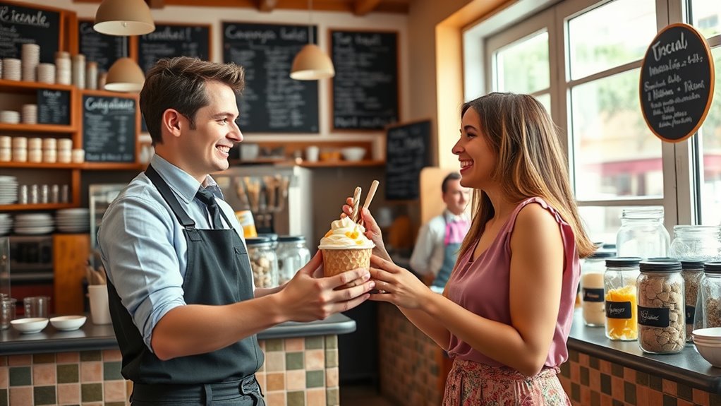 greet show appreciation engage