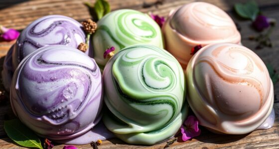 herbal floral gelato creations