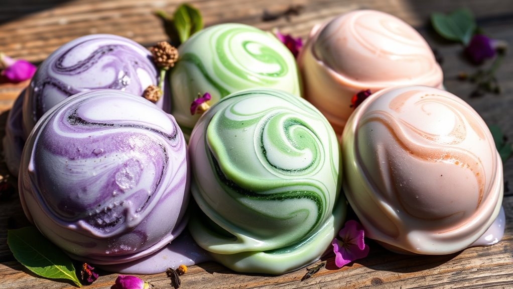 herbal floral gelato creations