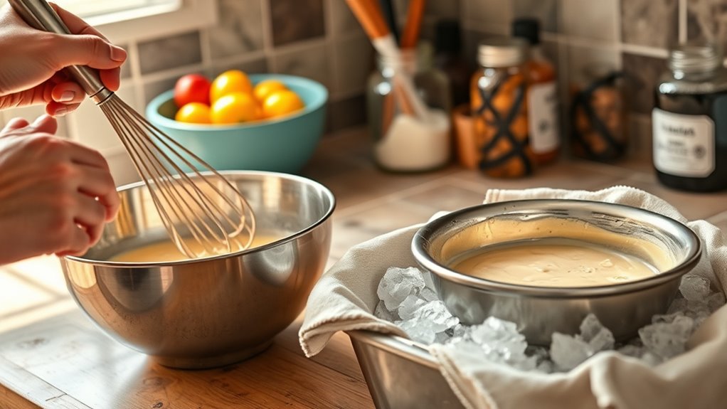 homemade gelato without equipment