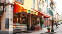 ideal site for gelato