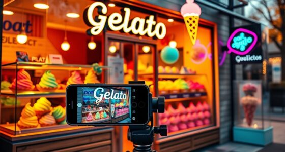 instagram focused gelato marketing
