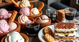 italian gelato and desserts