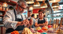 mentorship in gelato making