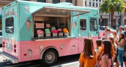 mobile gelato dessert service