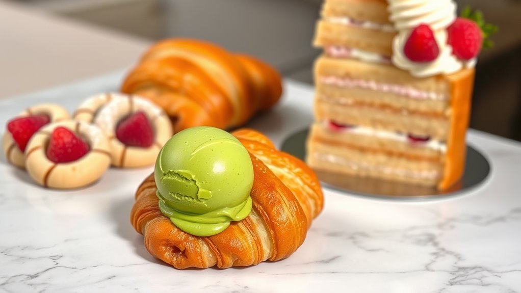 perfect gelato and pastry pairings