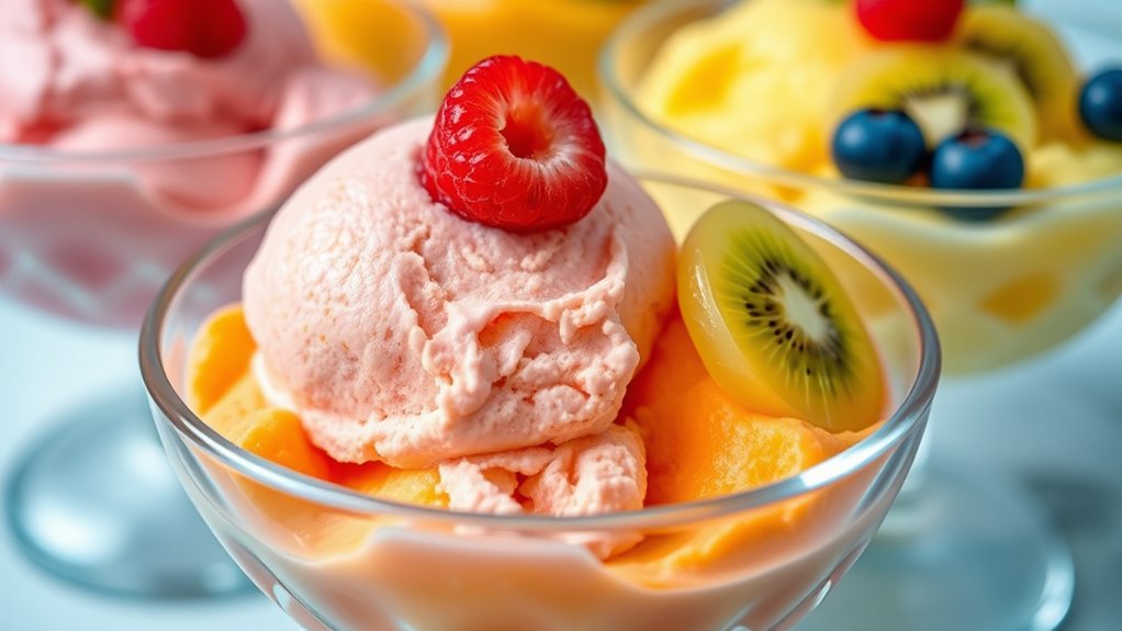perfect gelato fruit pairings